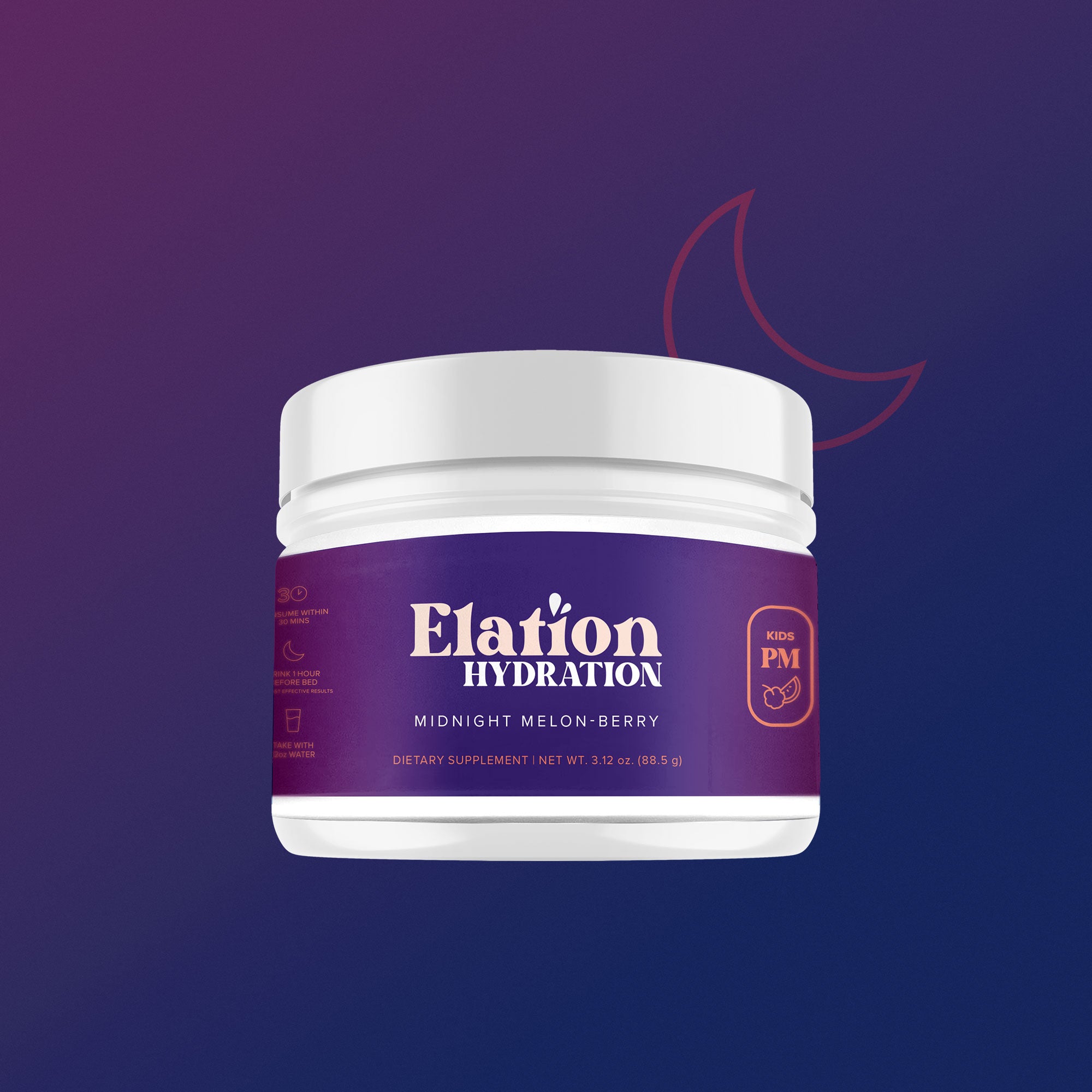 Kids Hydration - PM - Midnight Melonberry