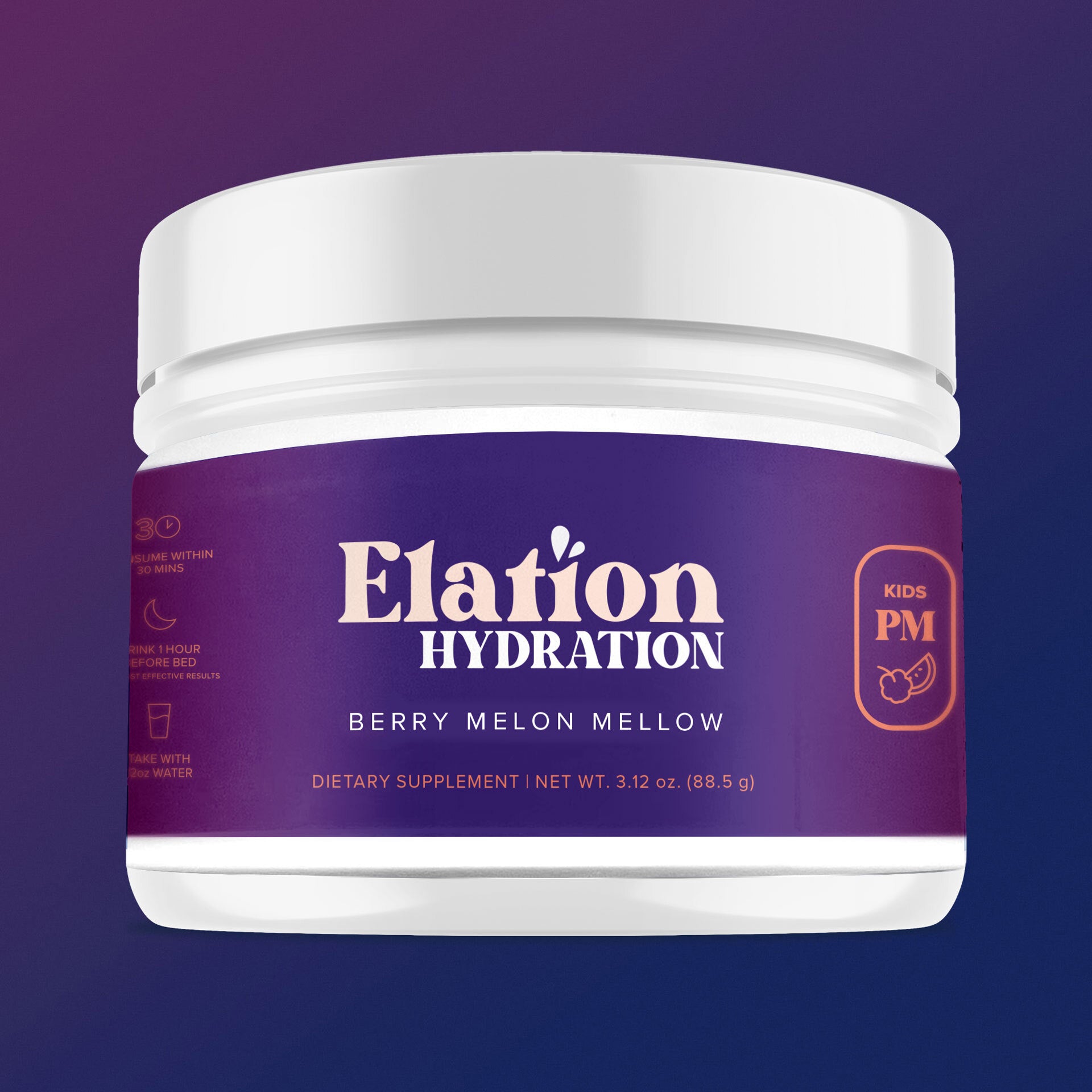 ELATION HYDRATION - BERRY MELON MELLOW (KIDS)
